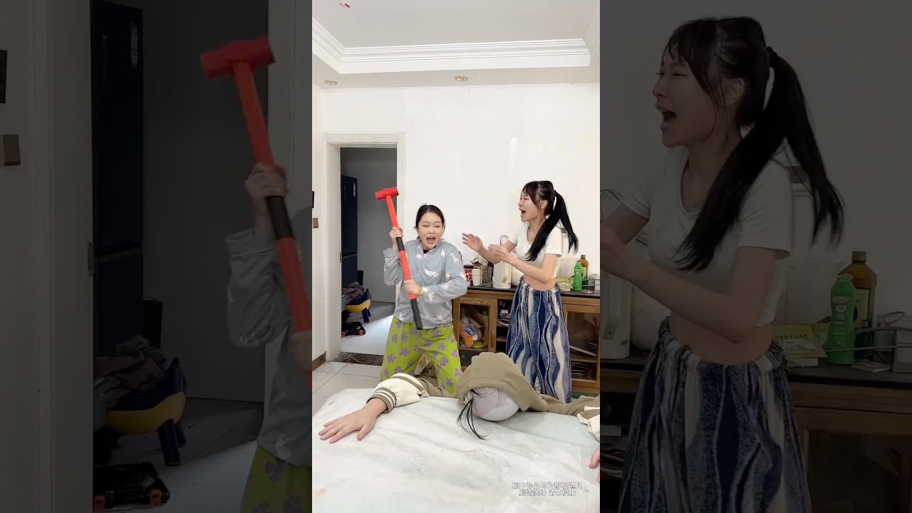 Pretend my head got hit badly to see how my sister reacts.