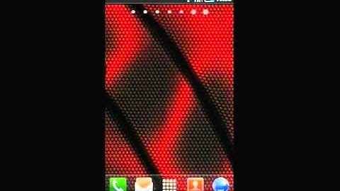 Nano Armor Red Live Wallpaper