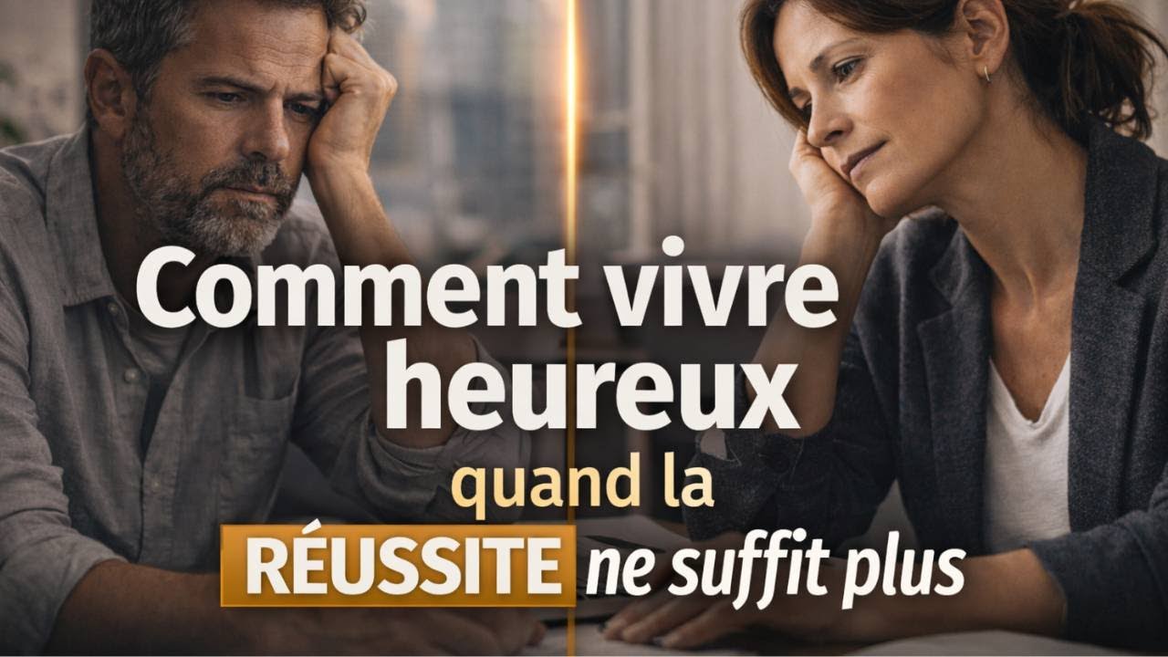 Comment vivre heureux quand la réussite ne suffit plus