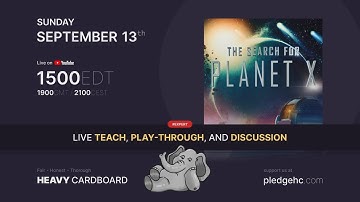 The Search for Planet X --- 4p Expert level Play-through by Heavy Cardboard