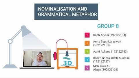 Nominalisation and Grammatical Metaphor - Foundation Functional Grammar