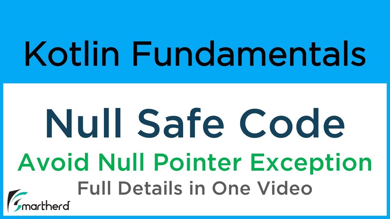 Kotlin Null Safe Operators. Safe Call, With Let, Elvis  Non-Null Operator. Kotlin Tutorials #12.1
