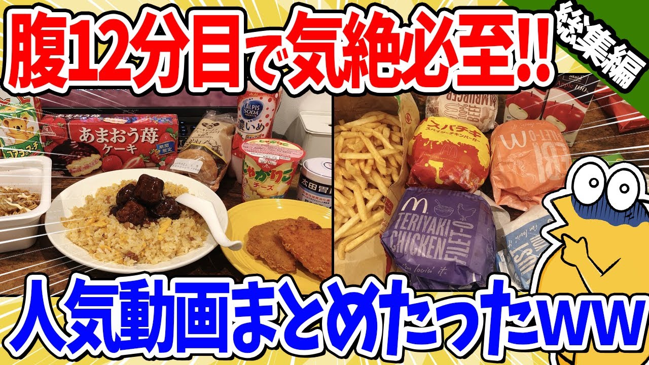 【2ch面白いスレ】腹12分目で気絶必至！人気動画まとめたったｗｗ【総集編】