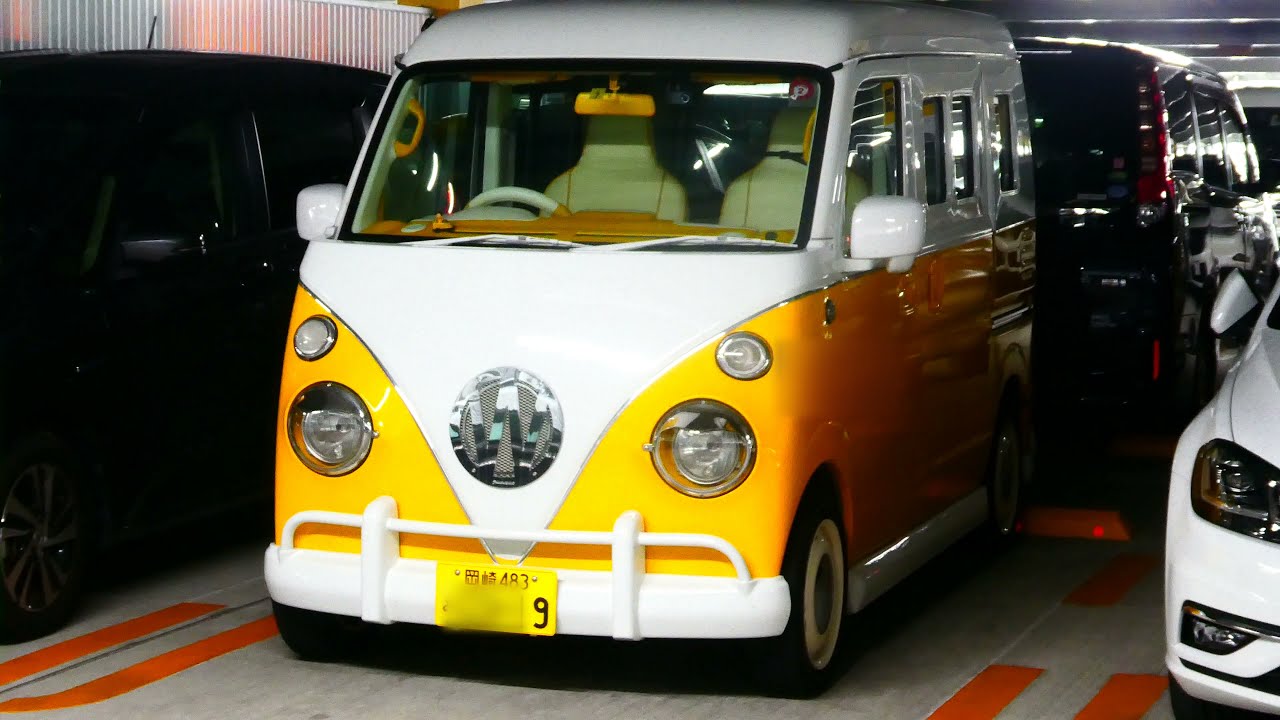 Vwワーゲンバス仕様の超かわいい軽自動車 21 5 9 Youtube