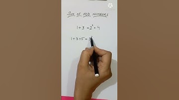 Sum of consecutive odd numbers without actual adding