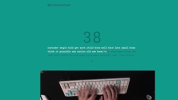 LFK78 Typing Test C³EQUALZ X TKC Tangerine Switches