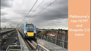 Melbourne's new HCMT and X'trapolis 2.0 trains