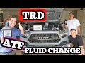 2017 Toyota Tacoma TRD AMSOIL Transmission Fluid Change