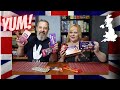 AMERICANS TRY BRITISH CHOCOLATES AND BISCUITS | KERRY BOX PART 2