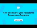 How to activate your Registered Business on Paystack