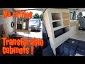 Van conversion: build cabinets (DIY and TRANSFERABLE)