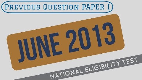 UGC NET JUNE 2013 : Pre Question Paper I | Mathematical Reasoning | NTA NET/SLET , Other Exams