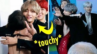 BTS touchy with fans 😭