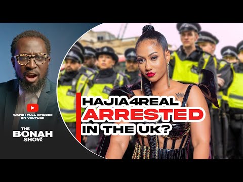 #Hajia4Real #Arrested in the UK over $8million dollars fraud info from #DTS