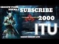 Road to 2k subscribersfa live stream my max 13  shadow karan gaming live  streamingshadowfightarena