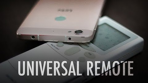 How to use LeEco Le 1s as Universal Remote