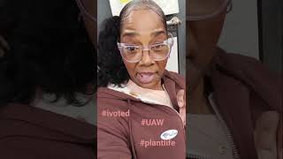 I VOTED TODAY! #UAW #chrysler #grandwagoneer #plantlife #friends #election #ivoted #stellantis