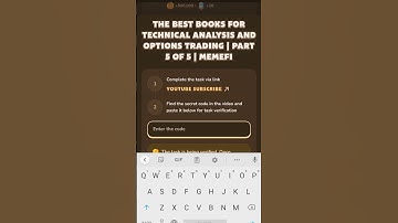 Memefi video code| the best books for technical analysis and options trading part 5 of 5 #memefi