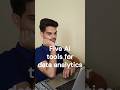 Ai tools for data analytics #dataanalytics #ai #aitools