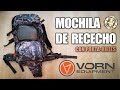 Mochila VORN con Porta RIFLES para rececho ¿La mejor del mercado?