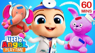 Doctor Knows Best (Boo Boo Song) | Fun Sing Along Songs by Little Angel Playtime