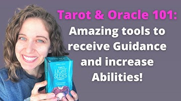 HOW TO USE TAROT or ORACLE CARDS to talk to your Spirit Guides