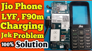 JIO PHONE LYF F90M CHARGING JEK PROBLEM || JIO PHONE CHARGING SOLUTION ||
