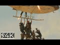 Zombies (4K) Get To The Plane : World War Z