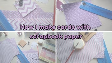 STUDIO VLOG 01: Making memo pads with scrapbook paper | ASMR | Aesthetic video