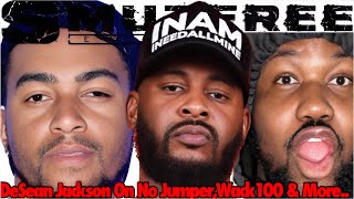 Desean Jackson On SmutFree TV w/ Rocstar2800 & Poetik Flakko On IamAthlete,Wack100 & New Podcast!