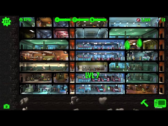 Fallout Shelter Lets Play and level up (118 dwellers and counting)