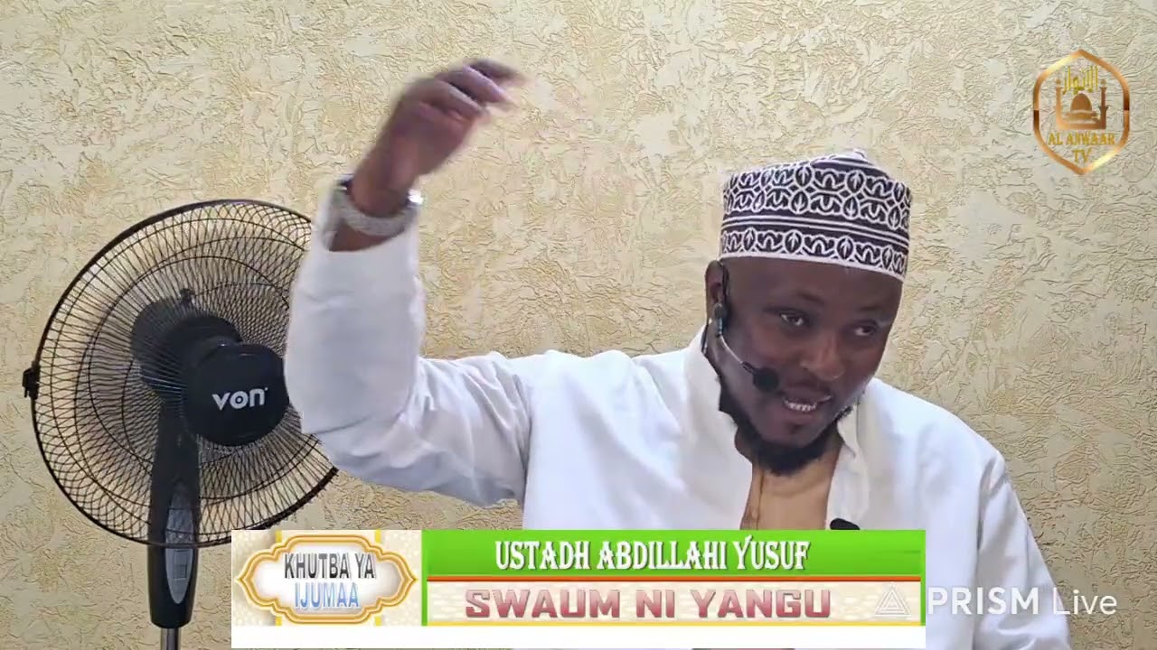 SWAUM NI YANGU......KHUTBA YA IJUMAA 20 Feb 2026 - 02 Ram 1447H