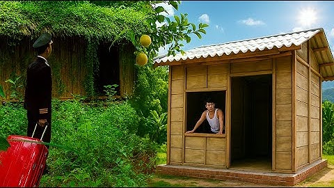 Police officer quits dream job, leaves city for woods to restore abandoned house for 10 years