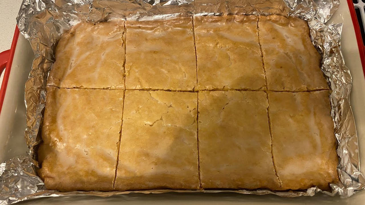Lemon cake mix brownies