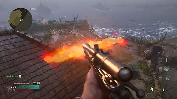 My Best Trickshot on Call of Duty: WWII (OUT OF MAP) @Dare_Req