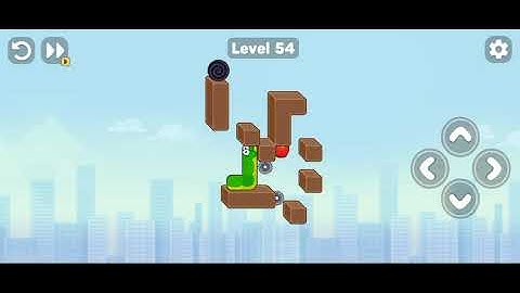 Snake Puzzle Slither to Eat Level 54 | snake puzzle level 54
