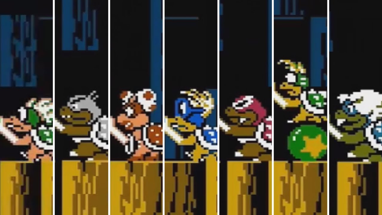 クッパ7人衆【スーパーマリオブラザーズ3】