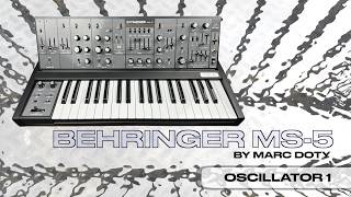 01-The Behringer MS-5- Oscillator 1