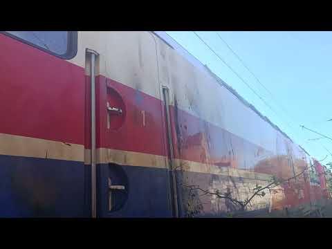 ThessToday.gr - Φθορές σε τρένο της Hellenic Train από τη φωτιά