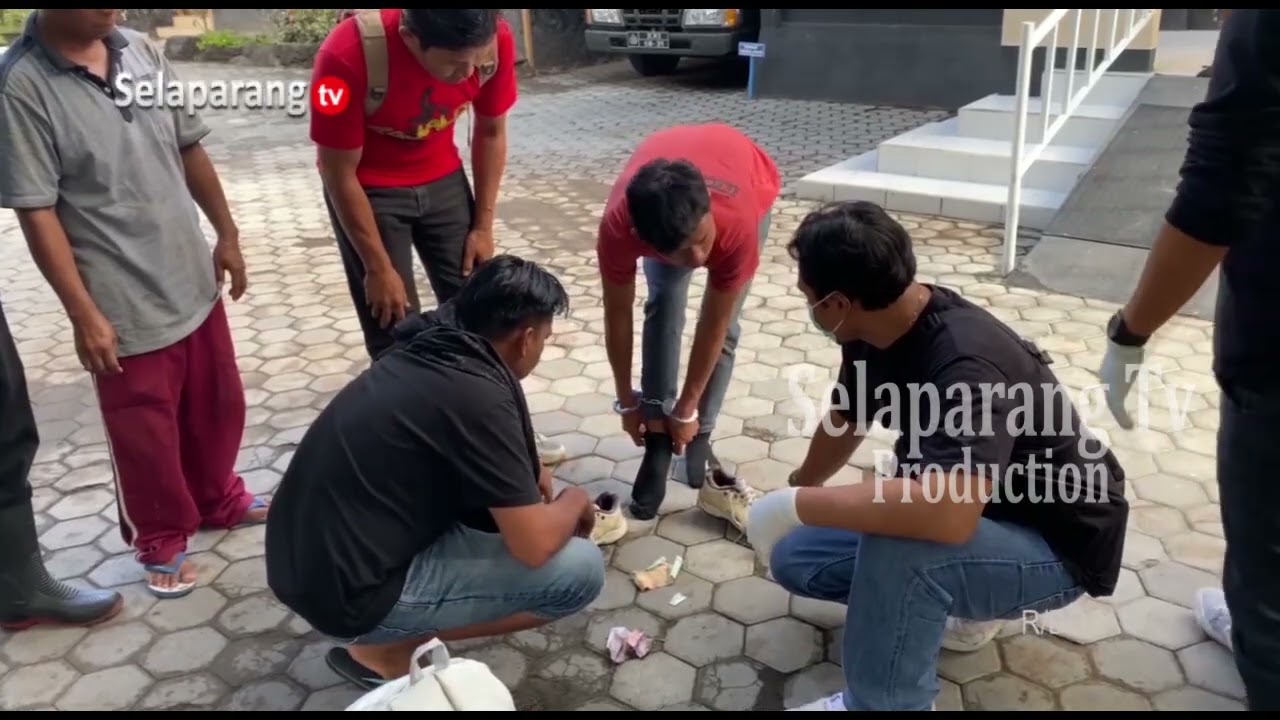 KURIR NARKOBA ASAL AIKMEL DICIDUK POLISI