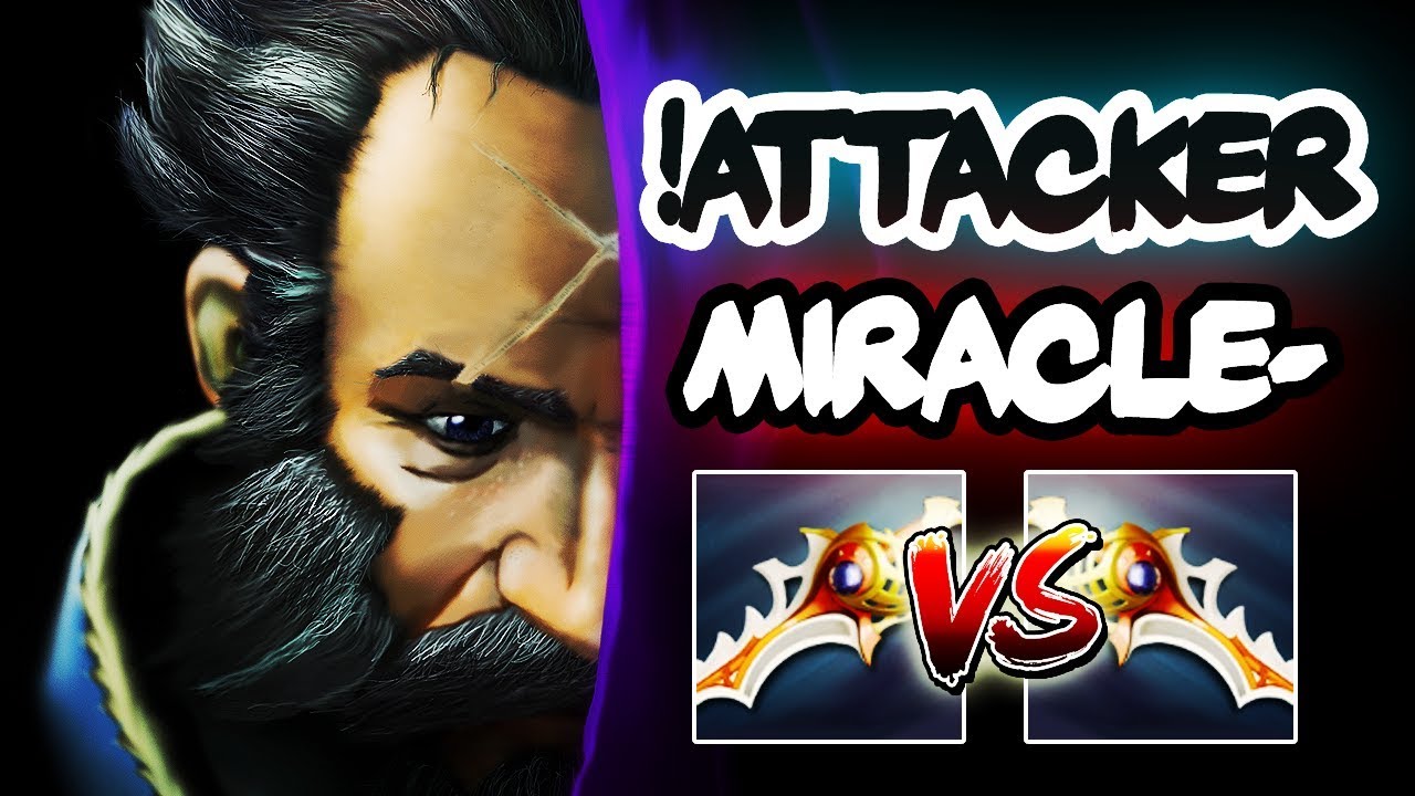 Miracle- Kunkka vs TOP 1 Kunkka Player !Attacker - EPIC Divine Rapier Battle Dota 2 Gameplay