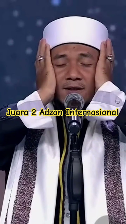 Merdunya Adzan Jiharkah Peserta Asal Aceh ini #shorts #feedshorts #azan #internasional