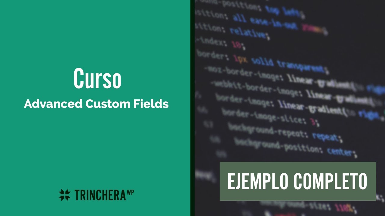 Ejemplo completo | Curso Advanced Custom Fields - YouTube