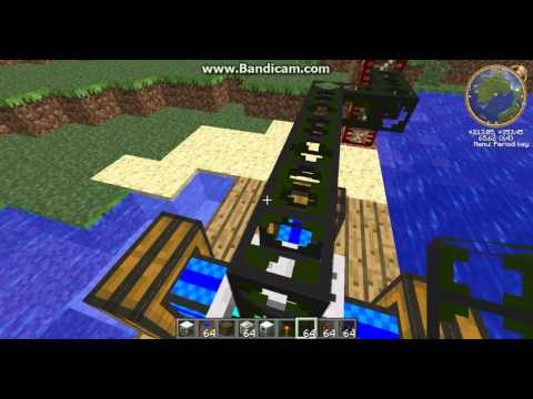 Minecraft Tekkit:How to make Energy from Water,Lava and 