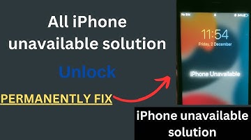 All iPhone unavailable solution #iphone 6s iPhone unavailable solution #iphone unavailable #foryou