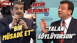 İmamoğlu konuşunca Tevfik Göksu araya girdi, olanlar oldu! | ARŞİV