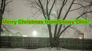 Merry Christmas from Snowy Ohio!