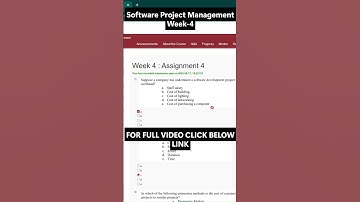 NPTEL Software Project Management Week 4 Assignment Answers | noc25-cs109 IIT Kharagpur