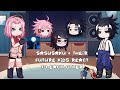 2X SPEED Sasusaku Their Future Kids React To Each Other