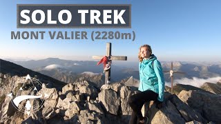 Mont Valier Solo Girl Trek Pyrenees Mountains I Fun, Storm, Lakes, Estagnous Refuge